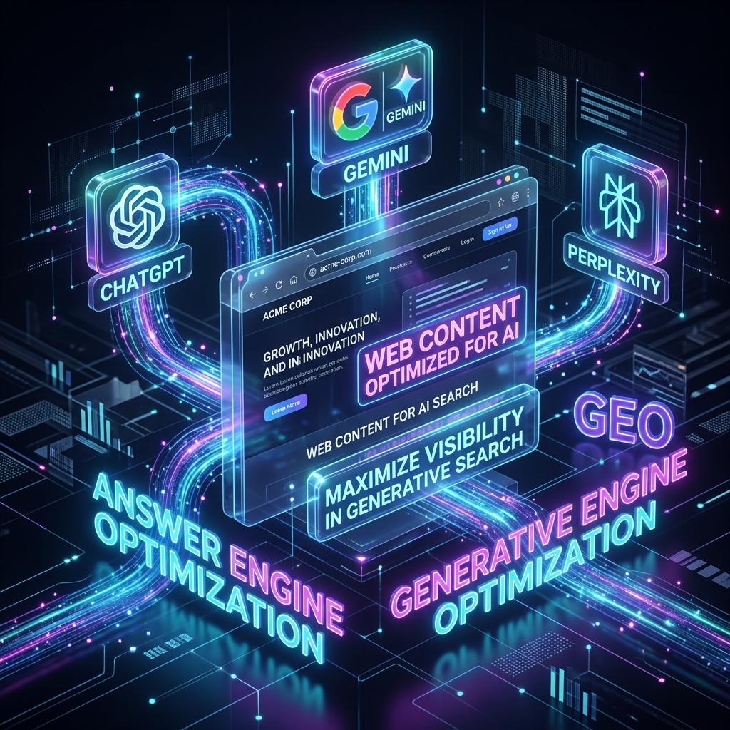 AI SEO and GEO Visualization